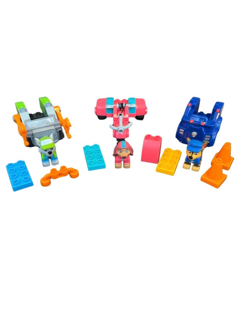 PAW Patrol Mega Bloks Rescue Vehicles & Figures